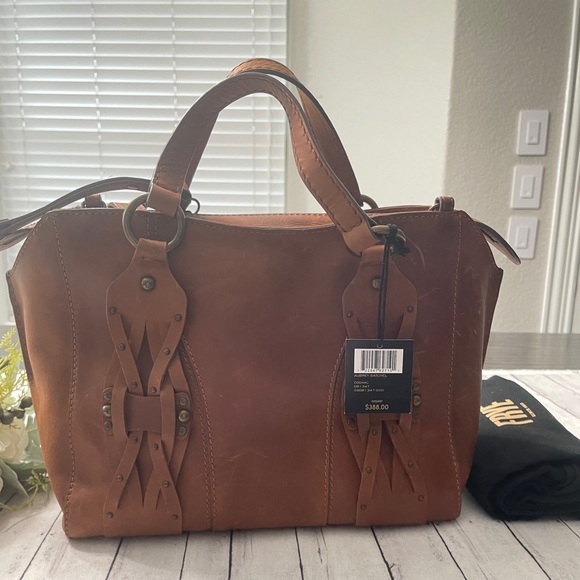 NWT Frye Aubrey Satchel - Picture 3 of 14